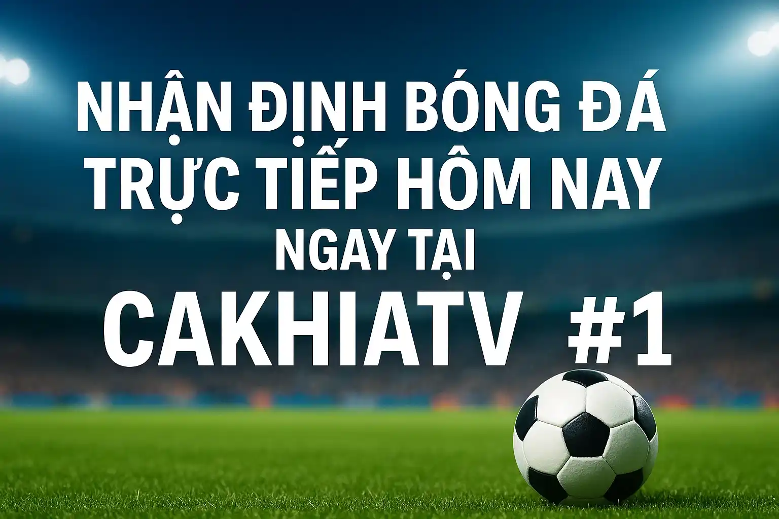Nhận định bóng đá trực tiếp hôm nay tại CakhiaTV